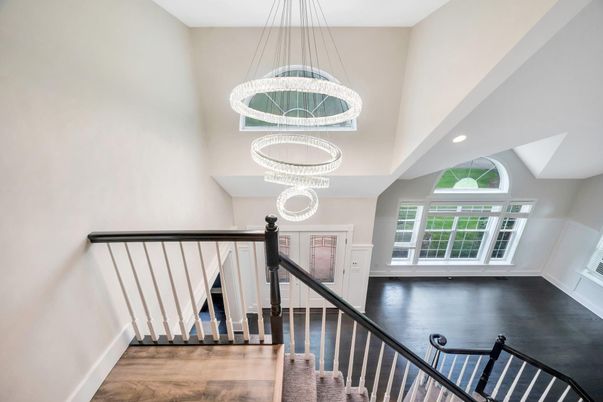 Interior, Pendant Lights, Recessed Lighting, Wood Texture Flooring