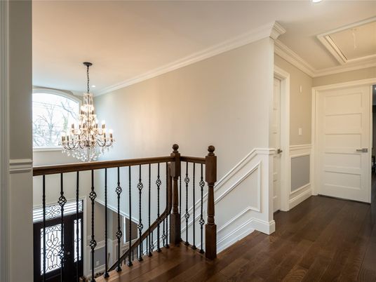 Chandelier, Interior, Recessed Lighting, Wood Texture Flooring