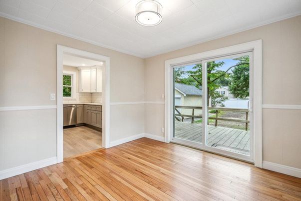 Empty room, Interior, Kitchen, Wood Texture Flooring