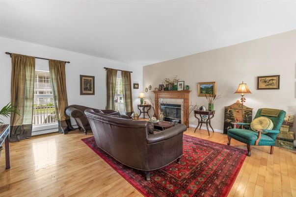 Fireplace, Interior, Living room, Wood Texture Flooring
