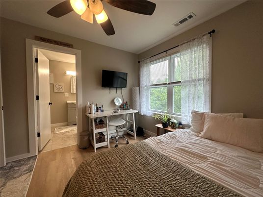 Bedroom, Home Office, Interior, Marble, Wood Texture Flooring