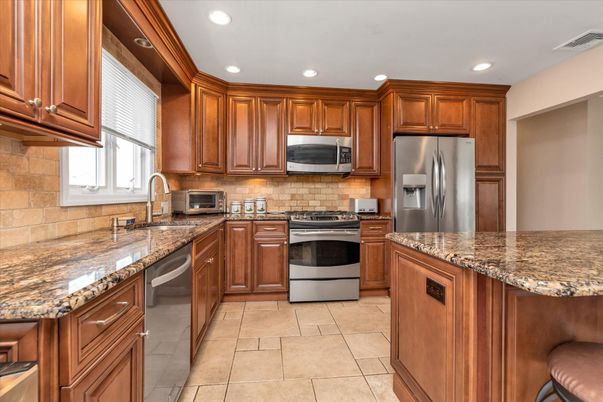 Interior, Kitchen, Recessed Lighting, Stainless Steel Appliances