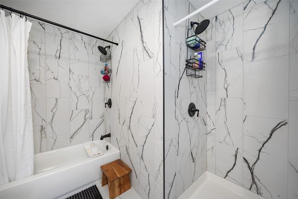 Bathroom, Interior, Marble Walls