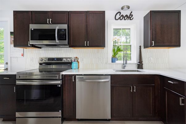 Interior, Kitchen, Stainless Steel Appliances