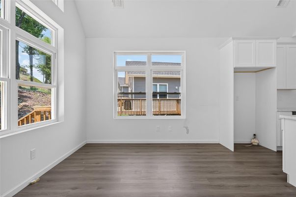 Empty room, Interior, Wood Texture Flooring