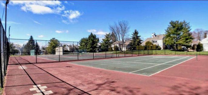 Exterior, Tennis Courts