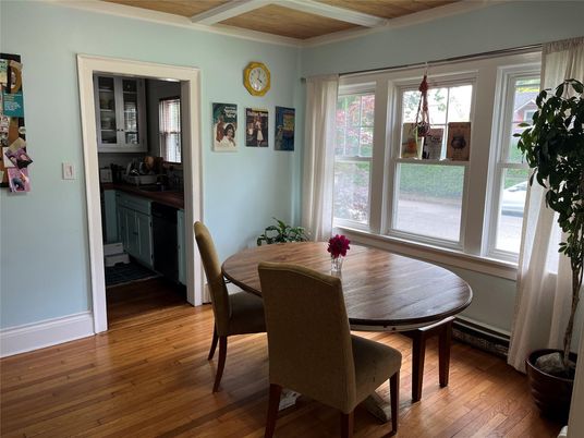 Dining room, Interior, Wooden Ceilings, Wood Texture Flooring