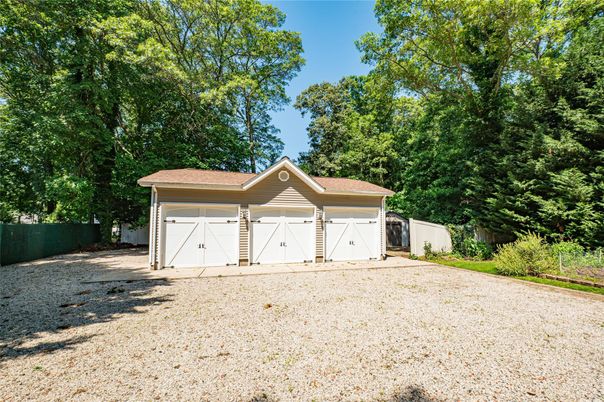 Backyard, Detached Garage, Exterior
