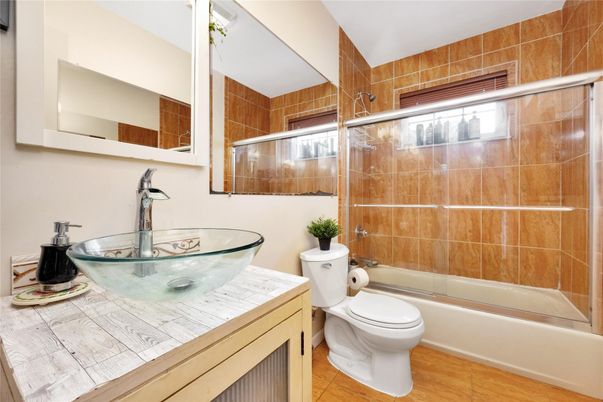 Bathroom, Glass Shower, Interior, Tile Countertops