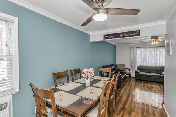 Dining room, Interior, Wood Texture Flooring