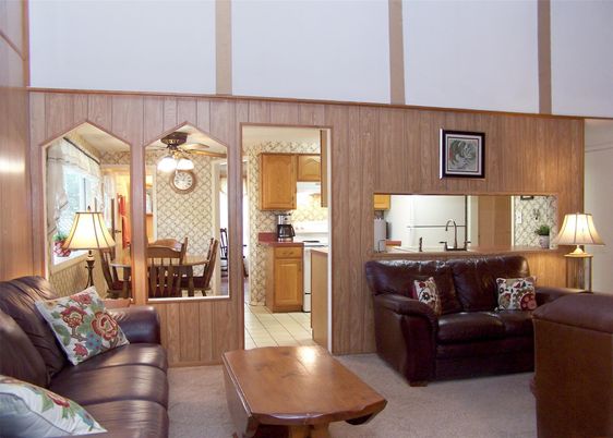 Dining room, Interior, Kitchen, Living room