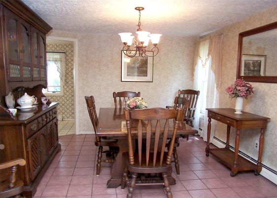 Chandelier, Dining room, Interior