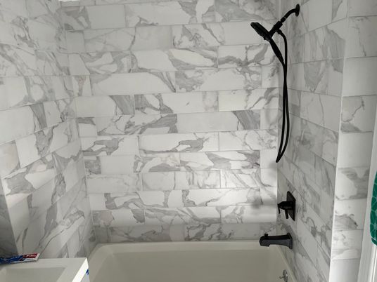 Bathroom, Interior, Marble Walls