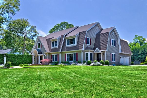 Attached, Backyard, Exterior, Facade, Cape Cod
