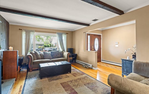Interior, Living room, Wooden Beams, Wood Texture Flooring