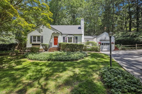 Attached, Backyard, Detached Garage, Exterior, Facade, Cape Cod