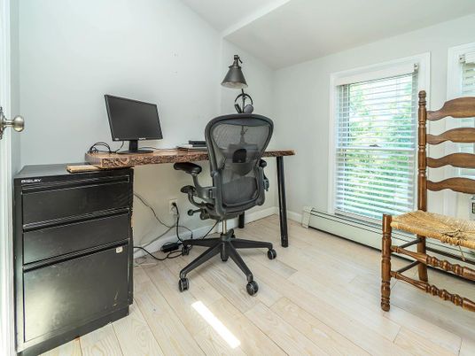 Home Office, Interior, Wood Texture Flooring