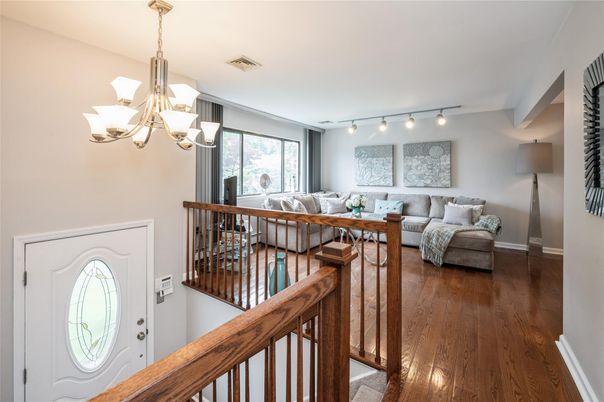 Chandelier, Interior, Living room, Wood Texture Flooring