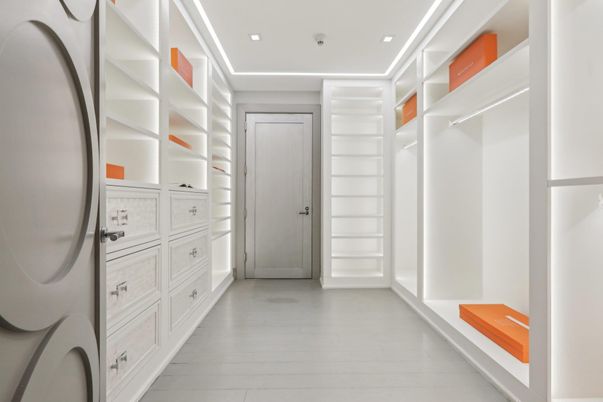 Interior, Recessed Lighting, Walk-in Closets, Wood Texture Flooring