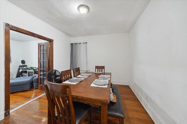 Dining room, Interior, Wood Texture Flooring