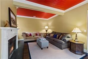 Fireplace, Interior, Living room, Wood Texture Flooring