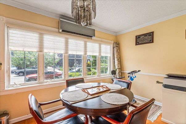 Dining room, Interior, Wood Texture Flooring