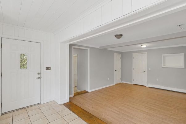 Empty room, Interior, Wood Texture Flooring