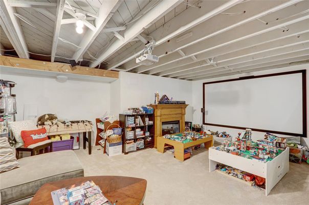 Interior, Projection Screen