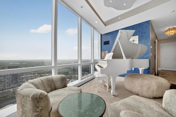 Interior, Piano, Recessed Lighting