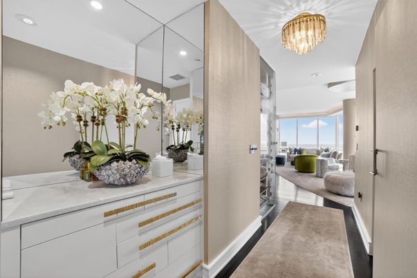 Chandelier, Interior, Recessed Lighting, Wood Texture Flooring