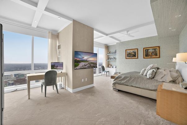 Bedroom, Home Office, Interior, Recessed Lighting