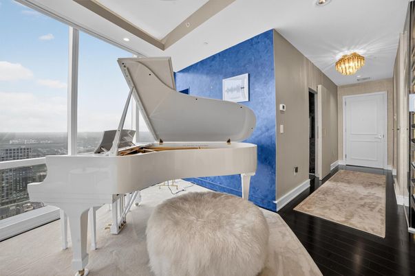 Interior, Piano, Recessed Lighting
