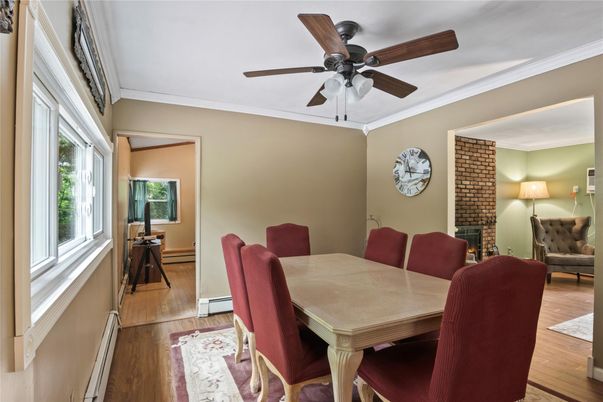 Dining room, Interior, Wood Texture Flooring