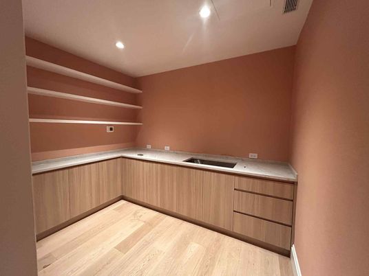 Interior, Recessed Lighting, Wood Texture Flooring