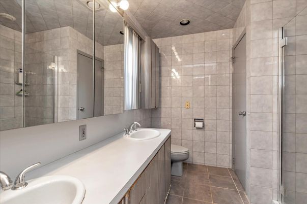 Bathroom, Dual Sink Vanities, Glass Shower, Interior