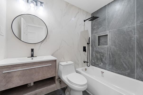 Bathroom, Interior, Marble Walls