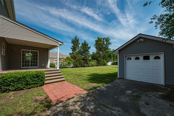 Backyard, Detached Garage, Exterior