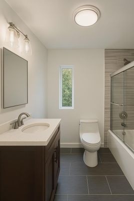 Bathroom, Glass Shower, Interior