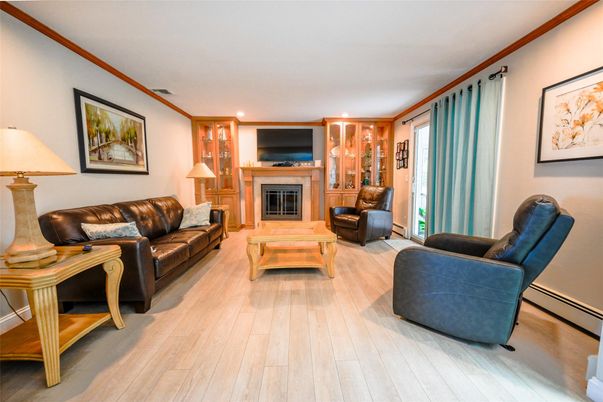 Fireplace, Interior, Living room, Wood Texture Flooring