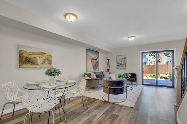 Dining room, Interior, Living room, Wood Texture Flooring
