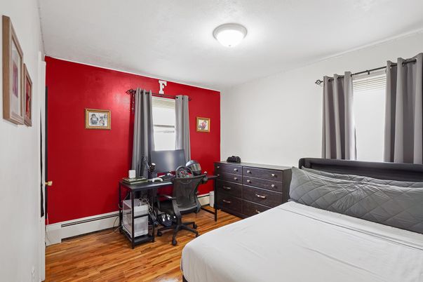 Bedroom, Home Office, Interior, Wood Texture Flooring