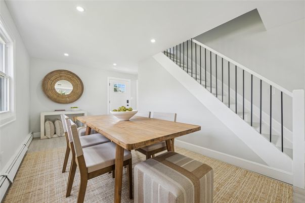Dining room, Interior, Recessed Lighting