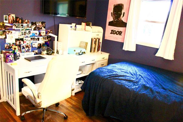 Home Office, Interior, Wood Texture Flooring