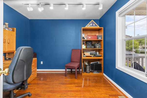 Home Office, Interior, Wood Texture Flooring
