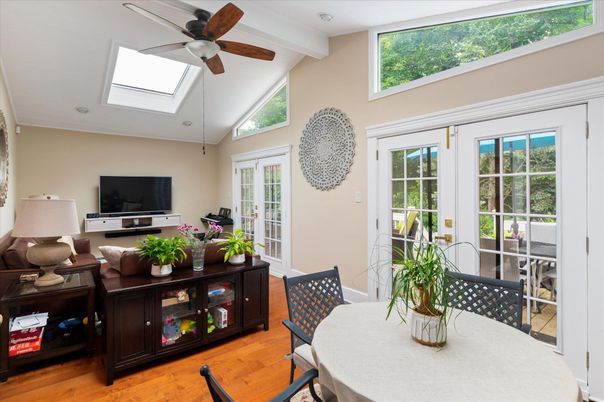Dining room, Interior, Wood Texture Flooring