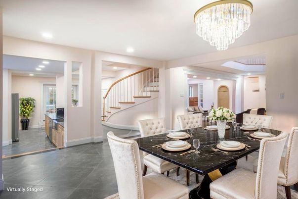 Chandelier, Dining room, Interior, Recessed Lighting