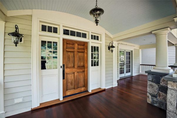 Exterior, Wood Texture Flooring