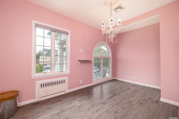 Chandelier, Empty room, Interior, Wood Texture Flooring