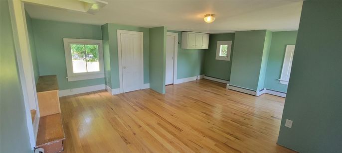 Empty room, Interior, Wood Texture Flooring
