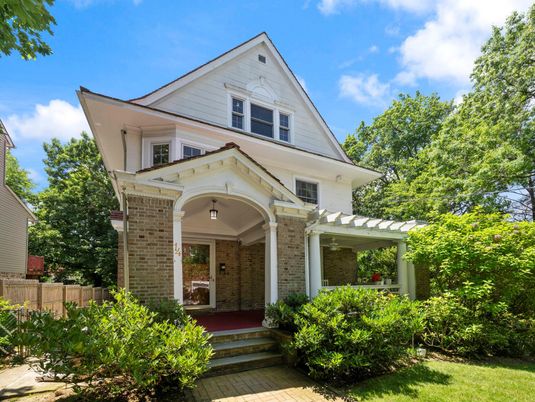 Exterior, Facade, Brick Facade, Queen Anne Victorian